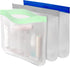 RealPlus 3pack TSA Approved Toiletry Bag, Quart Size Clear Travel Toiletry Bag, Triple-sealed Seam Leakproof Clear Cosmetic Bag for Liquids & Make...