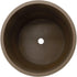 The HC Companies 5 Inch Sprite Round Planter - Small Plastic Plant Pot with Drainage for Indoor Outdoor Plants, Artisian Taupe...