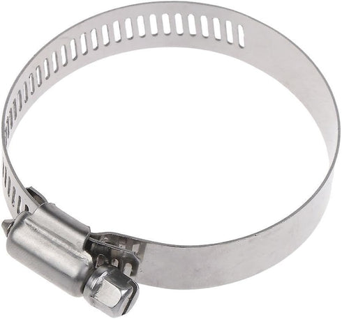 Stainless Steel Hose Clamps Adjustable 1" - 3-1/4" Worm Gear Hose Clamps 10 PCS Hose Clamp Stainless Steel Micro Size 44 SAE 44 Pipe Clamp for Aut...