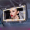 Car Sun Visor Vanity Mirror, Rechargeable with 3 Light Modes & 60 LEDs for Rear View, Universal for Truck SUV...