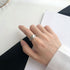 Vintage Layered Loving Heart Statement Ring for Women Girls Silvery Expandable Adjustable Open Wrap Twisted Finger Rings Comfort Fit Retro Promise...