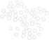 uxcell Silicone O-Rings, 8mm OD 5mm ID 1.5mm Width VMQ Seal Gasket for Compressor Valves Pipe Repair, White, Pack of 50...