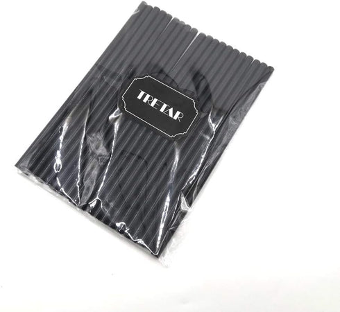 Black Hot Melt Glue Sticks, Tretar Hot Glue Gun Sticks for Handmade Craft DIY Home Office Project Craftwork Fix & Repairs,20 PCS, Diameter 7 mm/0....