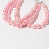 Fancy 3 Rows Pearl Pink Diamond Pet Cat Dog Necklace Collar Jewelry Pet Cat Dog Girl Costume Accessories(7.8-12.6in)...