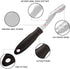 Jalapeno Corer Tool with Serrated Slice and Rubber Handle Easily Seed Remover or Slice off Vegetables tops for Efficient Cooking and Grilling...