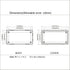 LeMotech Project Box 10 Pieces ABS Plastic Electrical Project Case Small Junction Box for Electronics Black 2.83 x 1.65 x 0.91 inch (72x 42x 23 mm...
