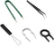 Set of 5pcs Keyboard Cleaning Tools, Keycap Remover Key Switch Puller Keycap Puller Kit with Keycap Tweezers for Hot Swappable Mechanical Keyboard...