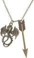 ALIMITOPIA Flying Dragon Charm Demon Fire Dragon Totem DIY Jewelry Making Charm Pendant for Handmade Necklace Bracelet Accessaries(20pcs)...