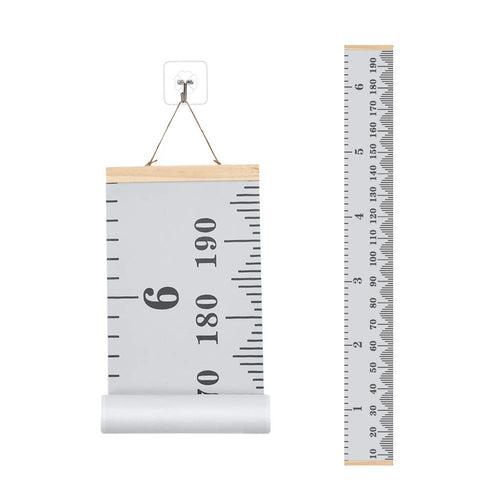 Baby Growth Chart, Height Chart Hanging Ruler Wall Decor for Kids, Toddler Growth Chart for Wall, Wall Hanging Growth Chart Baby Height Measuremen...