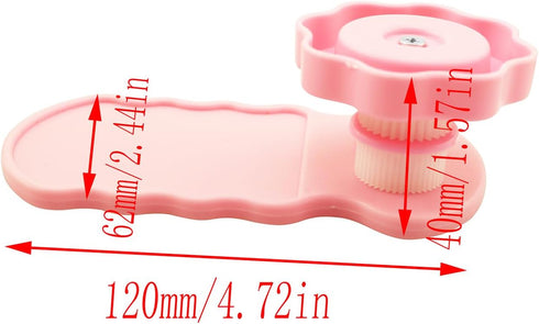 LQ Industrial Dual Color Wavy Styler DIY Handmade Flower Wave Styler Tool Paper Curler Plastic Paper Pressing Tool for Handmade Art Supplies Paper...