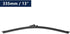 X AUTOHAUX Rear Windshield Wiper Blade Arm Set 335mm 13 Inch for Volkswagen Tiguan 2007 2008 2009 2010 2011 2012 2013 2014 2015 2016 2017...