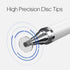 Replacement Disc Tips, High Precision Fine Point Round Disk for 2 in 1 Series Stylus Pen, Clear (6 Pack)...