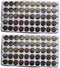 New 100PCS AG10 LR1130 389 LR54 Button Cell Batteries Tray...