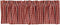 Home Collection by Raghu, Barn Red/Nutmeg Heritage House Check Valance, 72 by 15.5-Inch (VL100017)...