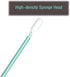 200 Pcs Foam Swab Cleaning Swab Foam Tips, 6.4 Inch Multi-Purpose Foam Cleaning Swabs for Gun, Painting, Crafts, Electronics, Printer, Camera, Opt...