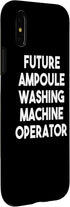 iPhone X/XS Future Ampoule Washing Machine Operator Case...