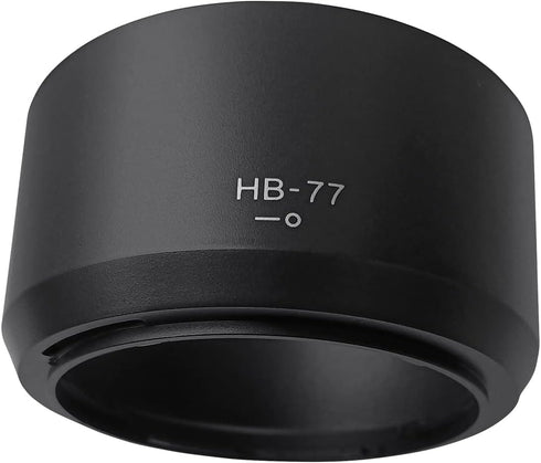HB-77 Lens Hood Shade for Nikon AF-P(Not for AF-S) DX NIKKOR 70-300mm f/4.5-6.3G ED VR,HUIPUXIANG 58mm Lens Hood Black...