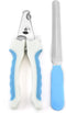 Dog Nail Clippers Trimmer for Small Medium Large Dog, Pet Grooming Tool with Quick Sensor, Nail File-Blue...