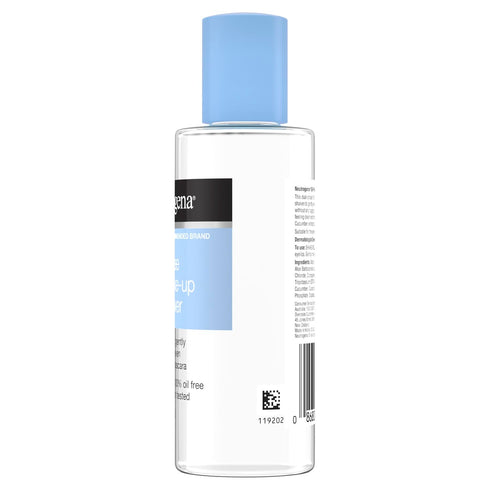 Neutrogena Oil-Free Liquid Eye Makeup Remover, Residue-Free, Non-Greasy, Gentle & Skin-Soothing Makeup Remover Solution with Aloe & Cucumber Extra...