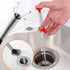 62"Drain Clog Remover Tool, Drain Cleaner Flexible Grabber Claw Reacher Tool with 4 Claws Bendable Hose Pick Up Reaching Assist Tool for Litter Pi...
