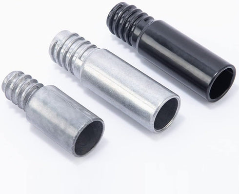 Threaded Tip Replacement Ultra Threaded Tip Repair Kit Aluminum Extension Pole End Adapter Metal Handle Tips for 1 Inch Wood Metal Pole Stick Mop ...