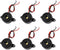 6 Pcs DC 3-24V 85dB Sound Electronic Buzzer Alarm Black 23 x 12mm...