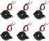 6 Pcs DC 3-24V 85dB Sound Electronic Buzzer Alarm Black 23 x 12mm...