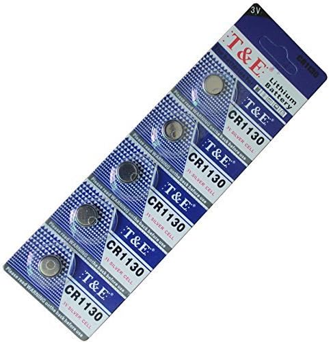 Generic Cr1130 Br1130 1130 3V Lithium Batteries 20 Pcs 4 Cards FBA...