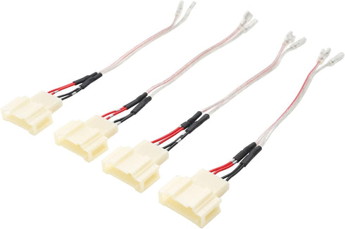 RED WOLF Door Speaker Wiring Harness Adapter Select for VW Volkswagen 1999-2019 Golf/Beetle/Passat, 1999-2016 Jetta Aftermarket Car Door Speaker W...