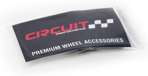 Circuit Performance VC3 Series Silver Aluminum Valve Stem Caps (8 Pieces)...