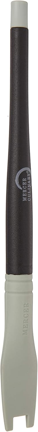 Mercer Culinary Silicone Square Notch Plating Brush, 9mm...