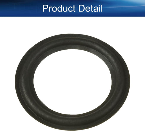 Heyiarbeit 5 Inch Speaker Foam Edge Surround Rings Replacement Parts for Speaker Repair or DIY 4pcs...