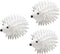 YJYdada Cleaning Supplies,3pcs Hedgehog Dryer Ball Reusable Dryer for Dryer Machine Anti Static Ball (White)...
