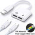 USB C Adapter for Headphones 2-in-1, USB C to Dual USB C Headphone and Charger Adapter Splitter, for MacBook Pro, Compatible with Pad Pro/Air, iPh...