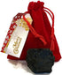 None Ultimate Naughty List Lump of Coal Christmas Surprise! Beautiful Plush Red Velvet Jewelry Bag Filled with Real Authentic Coal and Designer Gi...