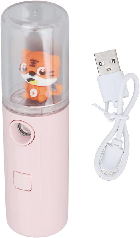 Nano Facial Mister, Face Mister 30ml Nano Mist Deep Hydrating Cooling Moisturizing Cute Portable Size Nano Mist Diffuser for Makeup Skin Care Eyel...