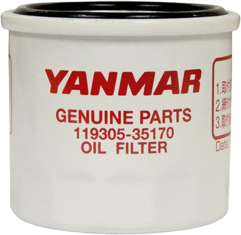 Yanmar OEM Oil Filter Assy, D68XL65, Part # 119305-35170...