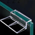 6 Pieces Acrylic Transparent Fish Tank Glass Cover Clip Glass Cover Support Holders Lid Support Holder for Rimless Aquarium Fish Tank (6 mm)...