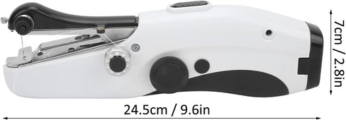 Leather Sewing Machine, Mini Sewing Machine Easy To Use Handheld Sewing Machine Portable for DIY Cloth Handicrafts(black)...