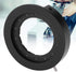 Iris Diaphragm, Microscope Iris Adapter Aperture Adjustable Lens Optical Diaphragm for Microscope (SK25 with Bas)...