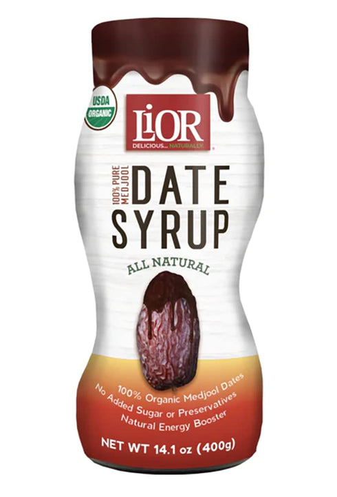 LiOR 100% Organic Pure Date Syrup, 14.1-Ounce Squeeze Bottle...