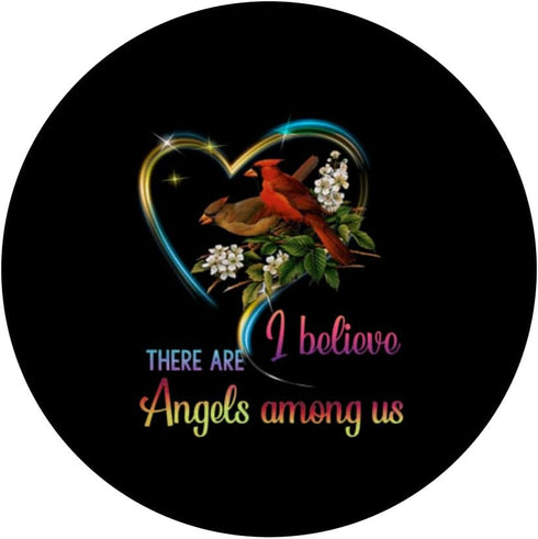 I Believe There Are Angels Among Us Cardinal Bird PopSockets Standard PopGrip...