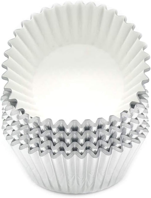 Standard Silver Foil Cupcake Liners Muffin Baking Cups for Party and More, 100-Count...