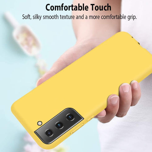 (8 Pack) for Samsung Galaxy S21+ Plus 5G Case, Soft Silicone Bumper Phone Case Shell Shockproof Cover for Galaxy S21 Plus 5G 6.7 Inch, Red, Light ...