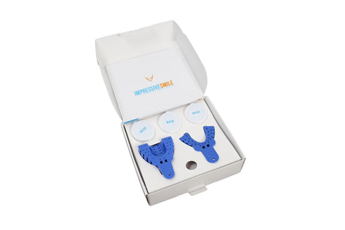 VPS Putty Regular Set - 168 gm Base/Catalyst - for Making Custom Trays, Mouth Guards, Whitening Trays, Ear Molds, Orthodontic Molds, Kit Includes ...