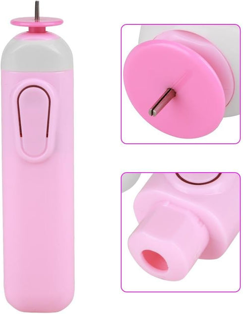 Electric Quilling Pen, Electric Quilling Slotted Tool Automated Paper Volume Curling Pen()...