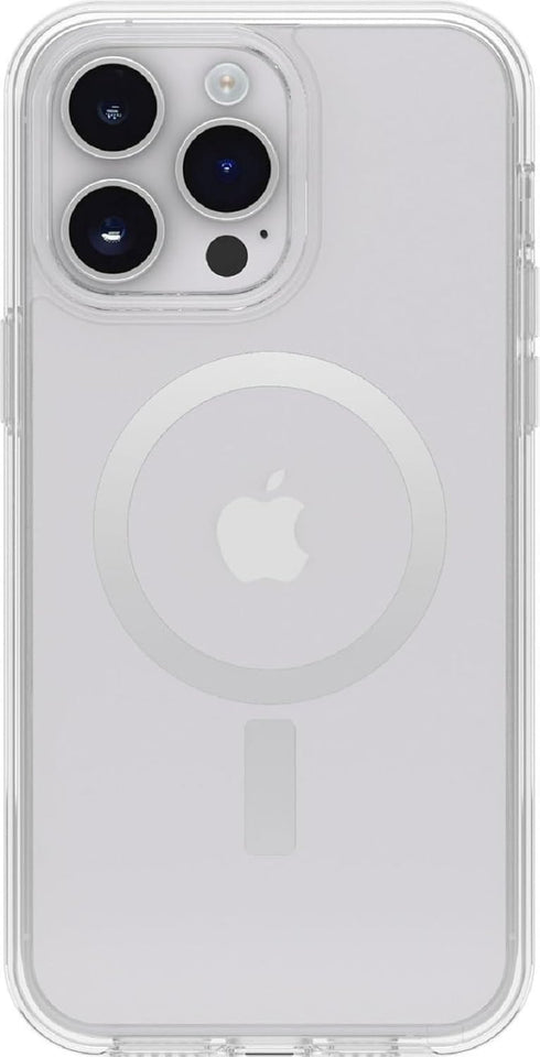 OtterBox iPhone 14 Pro Max (Only) Symmetry Clear Series+ Case - Clear - Ultra-Sleek - Snaps to MagSafe - Raised Edges Protect Camera & Screen - No...
