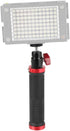 CAMVATE Rubber Hand Grip with 1/4" Ball Head Mount for Photographic Accessory (Red) - 2257...