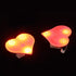 BinaryABC Heart Brooches and Pins,Flashing Light Brooch,10Pcs...