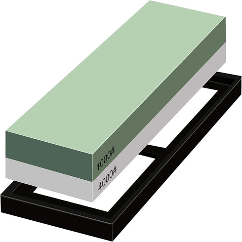 Whetstone Sharpening Stone 1000/4000 Grit Professional Kitchen Knife Sharpener Kit Wet Stones for Kitchen Knives,Pocket Knife,Blades,Scissors, Gar...